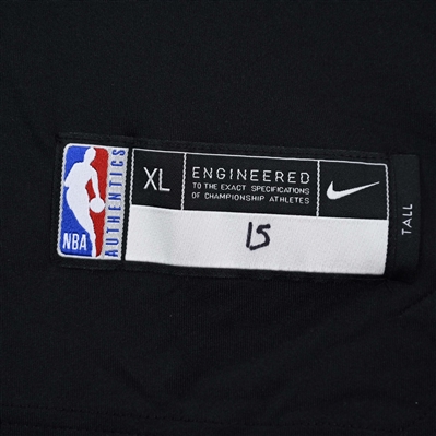 Clint Capela - Atlanta Hawks - Game-Issued City Edition Short-Sleeved Shooting Shirt  - 2021-22 NBA Season
