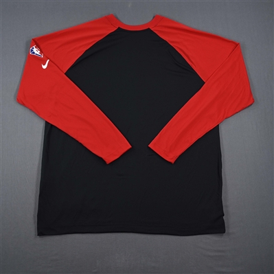 Sharife Cooper - Atlanta Hawks - Game-Issued City Edition Long-Sleeved Shooting Shirt  - 2021-22 NBA Season
