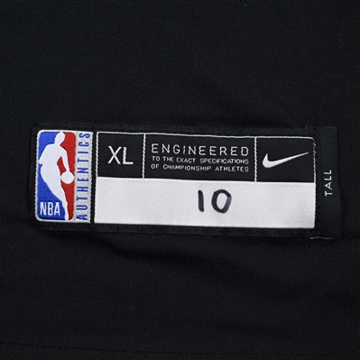 Gorgui Dieng - Atlanta Hawks - Game-Issued City Edition Long-Sleeved Shooting Shirt  - 2021-22 NBA Season