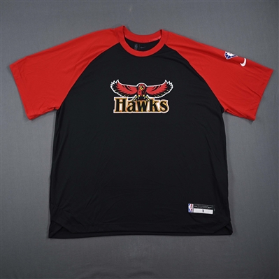 Dalino Gallinari - Atlanta Hawks - Game-Issued City Edition Short-Sleeved Shooting Shirt  - 2021-22 NBA Season