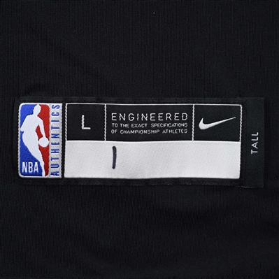Jalen Johnson - Atlanta Hawks - Game-Issued City Edition Long-Sleeved Shooting Shirt  - 2021-22 NBA Season