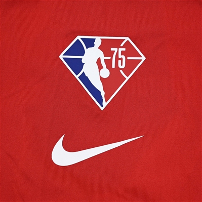 Delon Wright - Atlanta Hawks - Game-Issued City Edition Short-Sleeved Shooting Shirt  - 2021-22 NBA Season