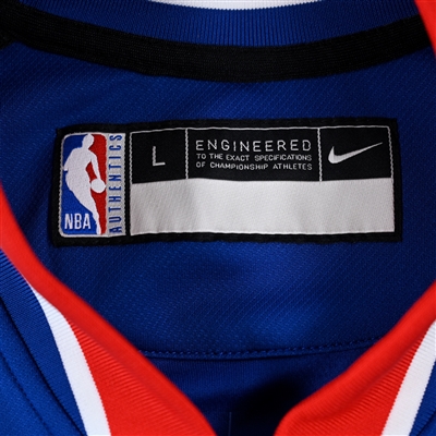 Detroit Pistons - Game-Issued City Edition Jacket  - 2021-22 NBA Season