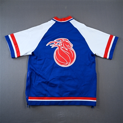 Saddiq Bey - Detroit Pistons - Game-Issued City Edition Jacket  - 2021-22 NBA Season