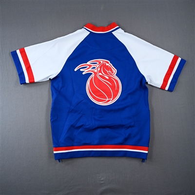 Cade Cunningham - Detroit Pistons - Game-Issued City Edition Jacket  - 2021-22 NBA Season