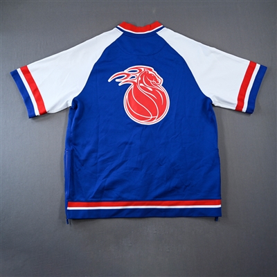 Luka Garza - Detroit Pistons - Game-Issued City Edition Jacket  - 2021-22 NBA Season