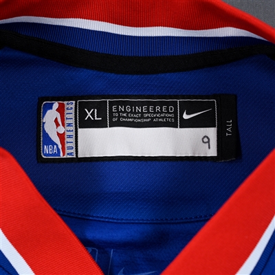 Jerami Grant - Detroit Pistons - Game-Issued City Edition Jacket  - 2021-22 NBA Season
