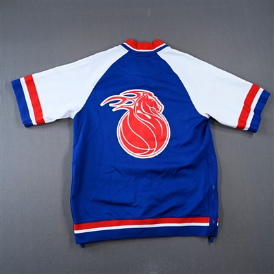Frank Jackson - Detroit Pistons - Game-Issued City Edition Jacket  - 2021-22 NBA Season