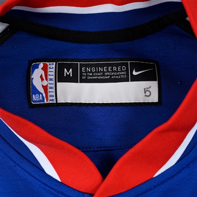 Frank Jackson - Detroit Pistons - Game-Issued City Edition Jacket  - 2021-22 NBA Season