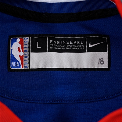 Cory Joseph - Detroit Pistons - Game-Issued City Edition Jacket  - 2021-22 NBA Season