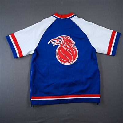 Isaiah Livers - Detroit Pistons - Game-Issued City Edition Jacket  - 2021-22 NBA Season