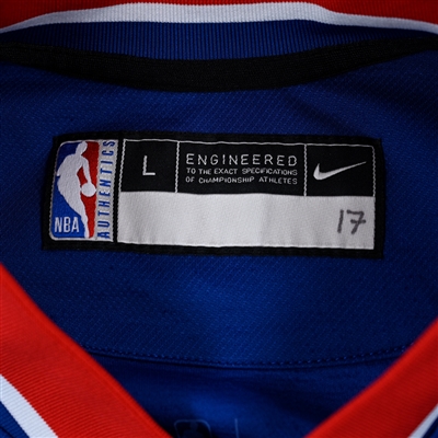 Rodney McGruder - Detroit Pistons - Game-Issued City Edition Jacket  - 2021-22 NBA Season