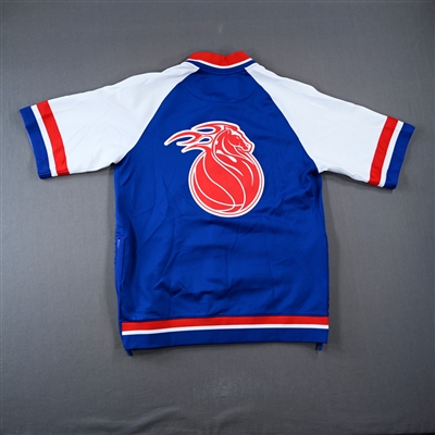 Jamorko Pickett - Detroit Pistons - Game-Issued City Edition Jacket  - 2021-22 NBA Season