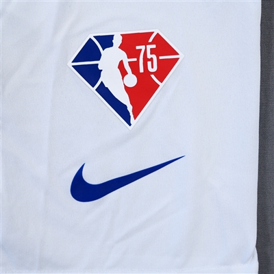 Saddiq Bey - Detroit Pistons - Game-Issued City Edition Short-Sleeved Shooting Shirt  - 2021-22 NBA Season