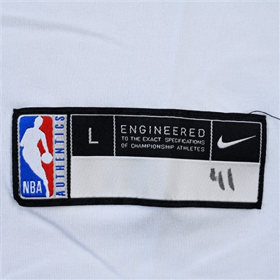 Saddiq Bey - Detroit Pistons - Game-Issued City Edition Short-Sleeved Shooting Shirt  - 2021-22 NBA Season