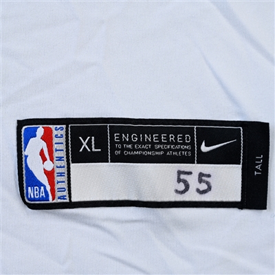 Luka Garza - Detroit Pistons - Game-Issued City Edition Short-Sleeved Shooting Shirt  - 2021-22 NBA Season