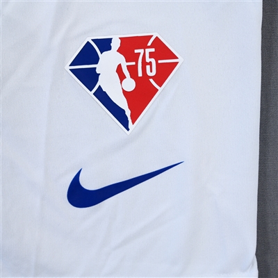 Saben Lee - Detroit Pistons - Game-Issued City Edition Short-Sleeved Shooting Shirt  - 2021-22 NBA Season