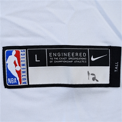 Isaiah Livers - Detroit Pistons - Game-Issued City Edition Short-Sleeved Shooting Shirt  - 2021-22 NBA Season