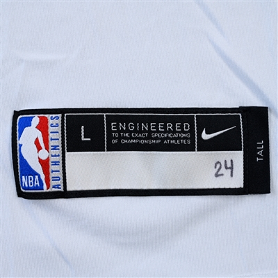 Jamorko Pickett - Detroit Pistons - Game-Issued City Edition Short-Sleeved Shooting Shirt  - 2021-22 NBA Season