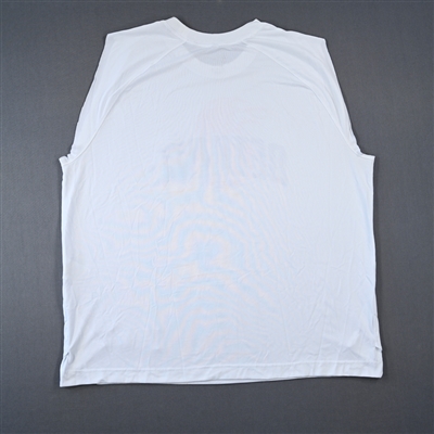 Isaiah Stewart - Detroit Pistons - Game-Issued City Edition Sleeveless Shooting Shirt  - 2021-22 NBA Season