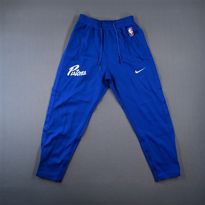 Detroit Pistons - Game-Issued City Edition Pants  - 2021-22 NBA Season
