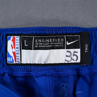 Marvin Bagley III - Detroit Pistons - Game-Issued City Edition Pants  - 2021-22 NBA Season