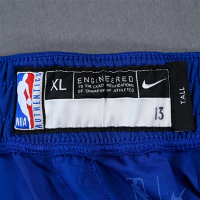Kelly Olynyk - Detroit Pistons - Game-Issued City Edition Pants  - 2021-22 NBA Season