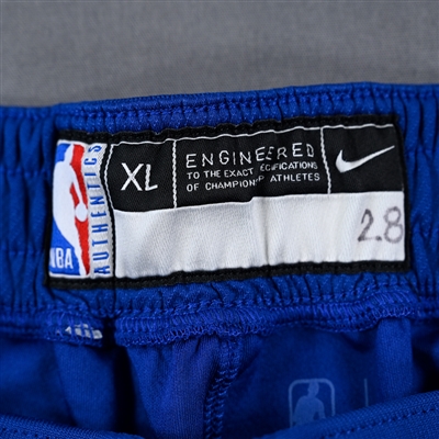 Isaiah Stewart - Detroit Pistons - Game-Issued City Edition Pants  - 2021-22 NBA Season