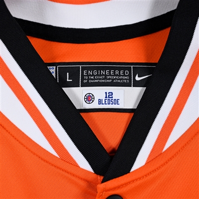 Eric Bledsoe  - Los Angeles Clippers - Game-Issued City Edition Jacket  - 2021-22 NBA Season