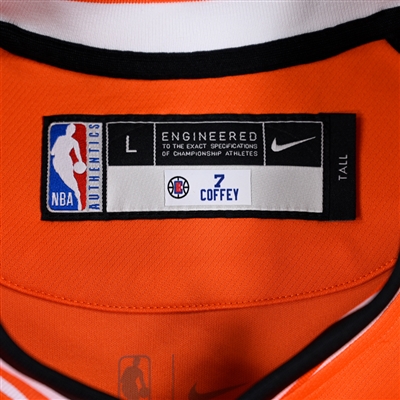 Amir Coffey - Los Angeles Clippers - Game-Issued City Edition Jacket  - 2021-22 NBA Season