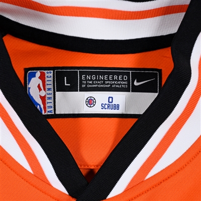 Jay Scrubb - Los Angeles Clippers - Game-Issued City Edition Jacket  - 2021-22 NBA Season