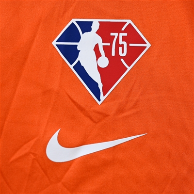 Paul George - Los Angeles Clippers - Game-Issued City Edition Short-Sleeved Shooting Shirt  - 2021-22 NBA Season