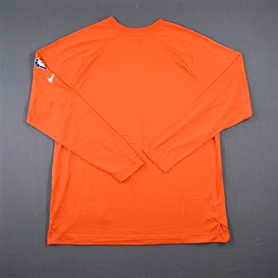 Jay Scrubb - Los Angeles Clippers - Game-Issued City Edition Long-Sleeved Shooting Shirt  - 2021-22 NBA Season