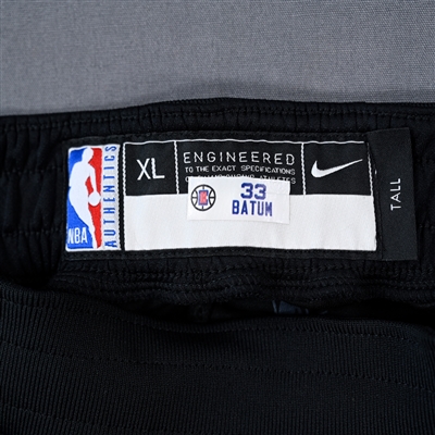 Nicolas Batum - Los Angeles Clippers - Game-Issued City Edition Pants  - 2021-22 NBA Season