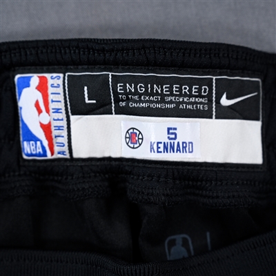 Luke Kennard - Los Angeles Clippers - Game-Issued City Edition Pants  - 2021-22 NBA Season