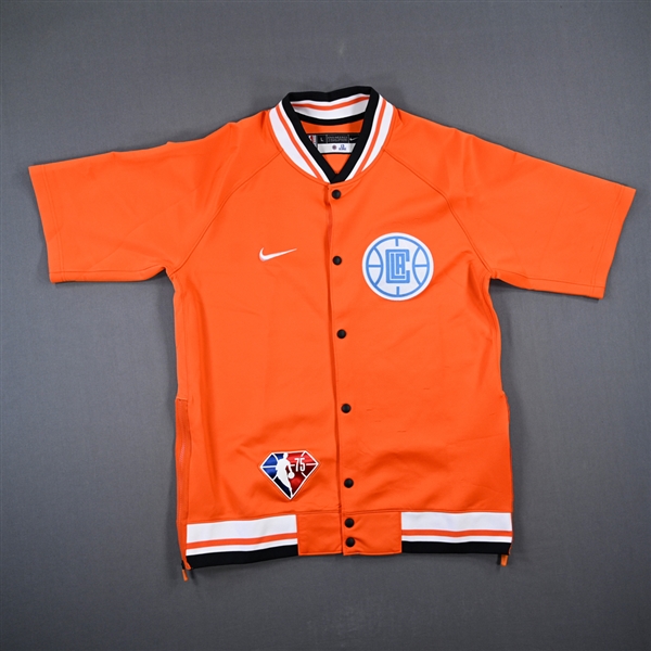 Paul George - Los Angeles Clippers - Game-Issued City Edition Jacket  - 2021-22 NBA Season