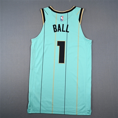 LaMelo Ball - Charlotte Hornets - Game-Issued City Edition Jersey - 2024-25 NBA Season