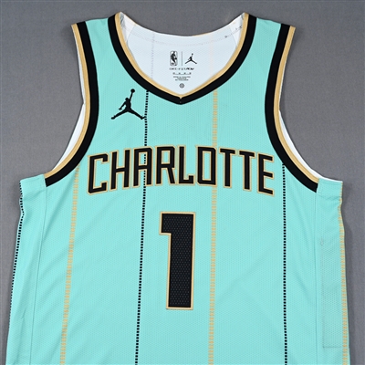 LaMelo Ball - Charlotte Hornets - Game-Issued City Edition Jersey - 2024-25 NBA Season