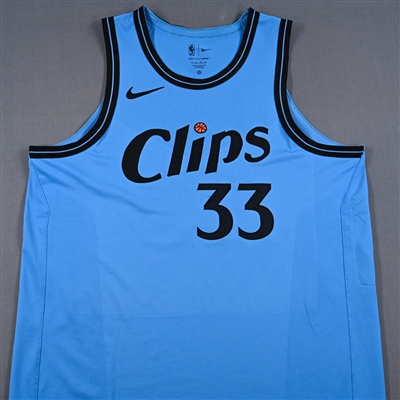 Nicolas Batum - Los Angeles Clippers - City Edition Jersey - Worn 3/16/25 & 3/21/25 - 2024-25 NBA Season