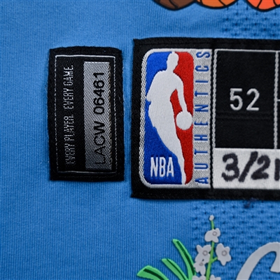 Nicolas Batum - Los Angeles Clippers - City Edition Jersey - Worn 3/16/25 & 3/21/25 - 2024-25 NBA Season