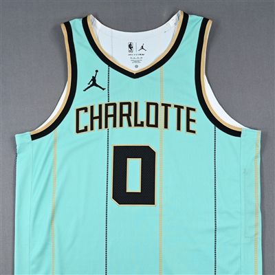 Miles Bridges - Charlotte Hornets - Game-Issued City Edition Jersey - 2024-25 NBA Season