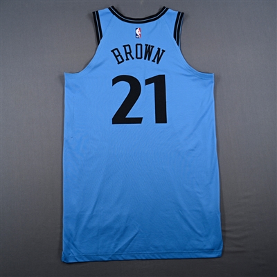 Kobe Brown - Los Angeles Clippers - City Edition Jersey - Worn 3/16/25 & 3/21/25 - 2024-25 NBA Season