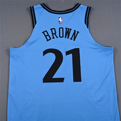 Kobe Brown - Los Angeles Clippers - City Edition Jersey - Worn 3/16/25 & 3/21/25 - 2024-25 NBA Season