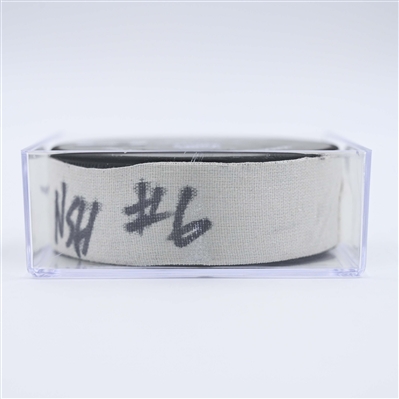 Michael Bunting - Nashville Predators - Goal Puck - April 8, 2025 vs. New York Islanders (Predators Logo)