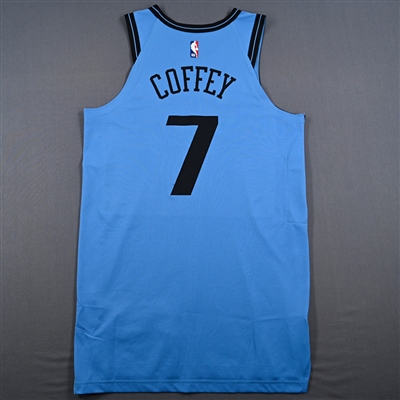 Amir Coffey - Los Angeles Clippers - City Edition Jersey - Worn 3/21/2025 - 2024-25 NBA Season