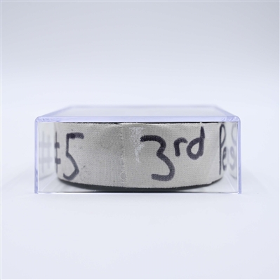 Sidney Crosby - Pittsburgh Penguins - Goal Puck - April 11, 2025 vs. New Jersey Devils (Devils Logo)