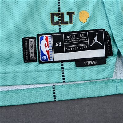 Seth Curry - Charlotte Hornets - City Edition Jersey - Worn 9 Games - 12/30/24, 1/25/25, 1/31/25, 2/1/25, 2/7/25, 2/25/25, 2/27/25, 3/23/25 & 3/28/25 - 2024-25 NBA Season
