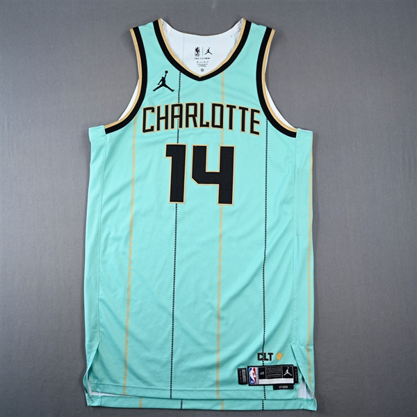 Moussa Diabate - Charlotte Hornets - City Edition Jersey - Worn 4/13/2025 - 2024-25 NBA Season