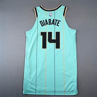 Moussa Diabate - Charlotte Hornets - City Edition Jersey - Worn 4/13/2025 - 2024-25 NBA Season