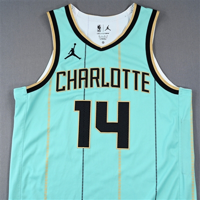 Moussa Diabate - Charlotte Hornets - City Edition Jersey - Worn 4/13/2025 - 2024-25 NBA Season